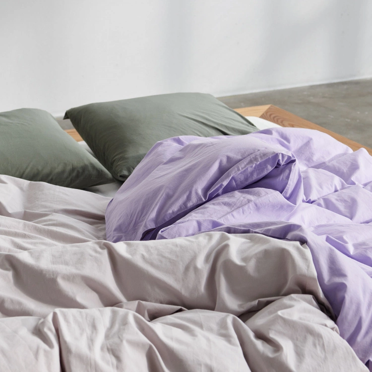 Tekla Percale Pillow Case Olive Green 4 Tekla Percale Pillow Case Olive Green - Bild 2