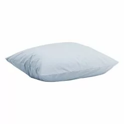 Tekla Percale Pillow Case Sky Blue