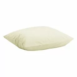 Tekla Percale Pillow Case Sun Bleached Yellow