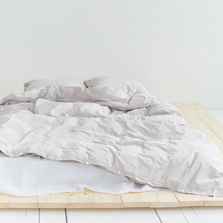 Tekla Percale Pillow Case Soft Grey 5 Tekla Percale Pillow Case Soft Grey - Bild 3