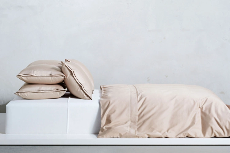 Ogland Classic Påslakan Egypt Sand 5 Ogland Classic Påslakan Egypt Sand - Bild 3