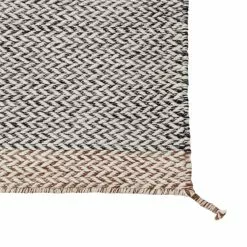 Muuto Ply Rug - Black/White -Plädar & prydnadskuddar affär 10177048r 4