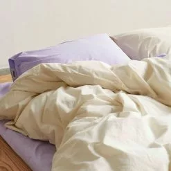 Tekla Percale Pillow Case Lavender -Plädar & prydnadskuddar affär 10232617 3