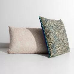 Petite Friture Volutes Cushion Black -Plädar & prydnadskuddar affär 10434488 5