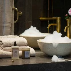 Mille Notti Fontana Handduk EKO Ivory -Plädar & prydnadskuddar affär 10448760r 3