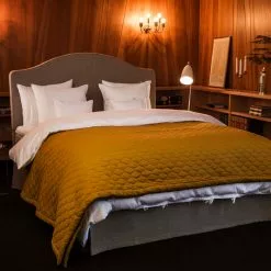 Mille Notti Bacio Överkast Gul -Plädar & prydnadskuddar affär 10449098r 2