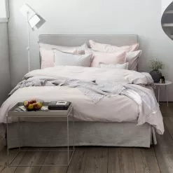 Mille Notti Venezia Sängkappa Linen Ivory -Plädar & prydnadskuddar affär 10449138r 2