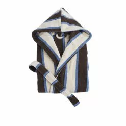 Tekla Terry Bathrobe Cocoa White