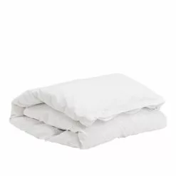 Tekla Percale Duvet Cover Broken White