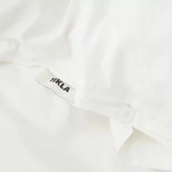 Tekla Percale Duvet Cover Broken White -Plädar & prydnadskuddar affär 10501882r 4