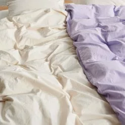 Tekla Percale Duvet Cover Lavender -Plädar & prydnadskuddar affär 10501885r 4
