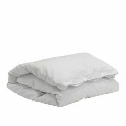 Tekla Percale Duvet Cover Soft Grey