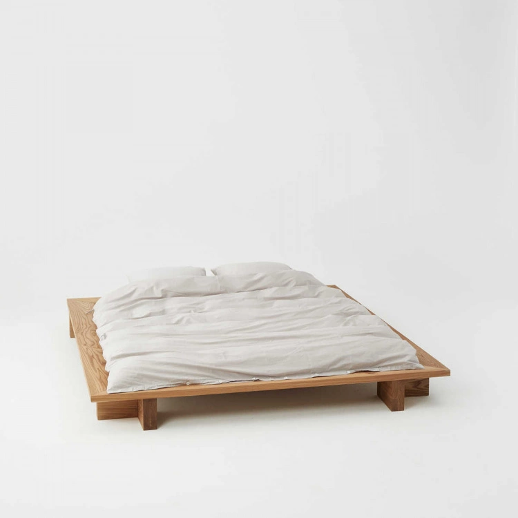 Tekla Percale Duvet Cover Soft Grey 4 Tekla Percale Duvet Cover Soft Grey - Bild 2