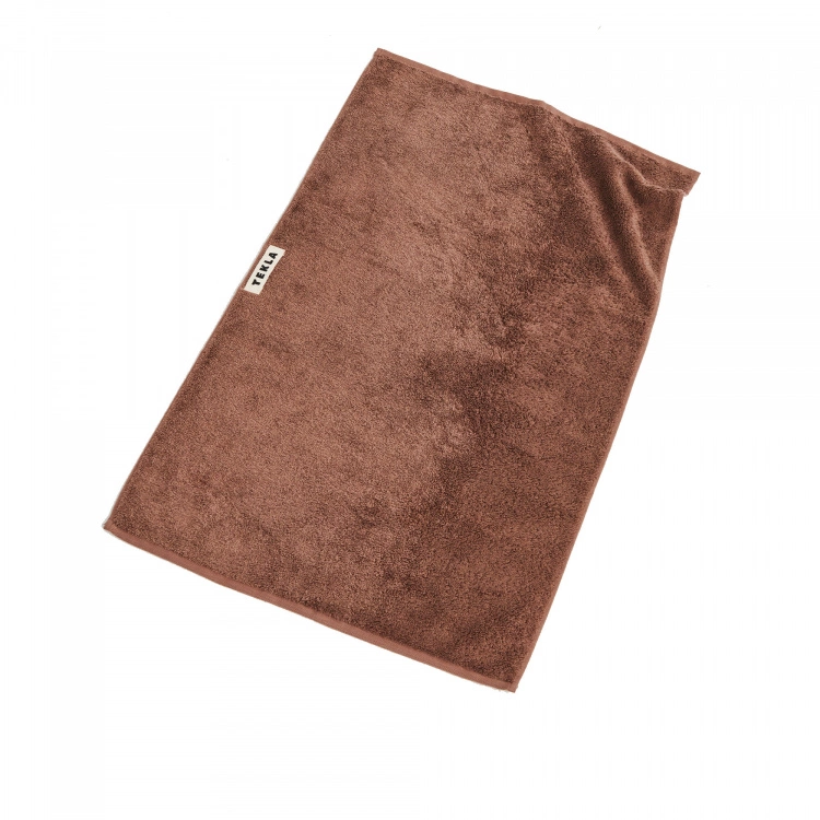Tekla Terry Towel Kodiak Brown 3 Tekla Terry Towel Kodiak Brown