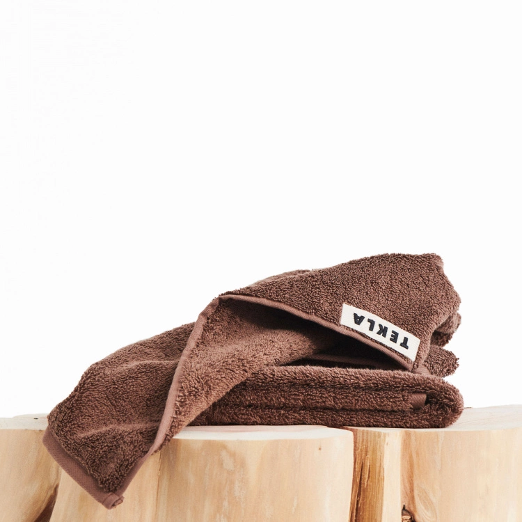 Tekla Terry Towel Kodiak Brown 4 Tekla Terry Towel Kodiak Brown - Bild 2