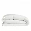 Naked Percale Påslakan Ogland White -Plädar & prydnadskuddar affär 10506690r 1