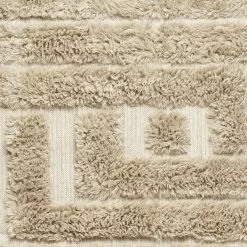 Dusty Deco DD Shaggy Labyrinth Rug Beige 7 Dusty Deco DD Shaggy Labyrinth Rug Beige -Plädar & prydnadskuddar affär 10506902r 3