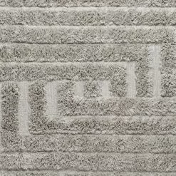 Dusty Deco DD Shaggy Labyrinth Rug Grey -Plädar & prydnadskuddar affär 10506903r 5