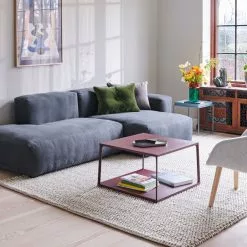 Hay Peas - Soft Grey -Plädar & prydnadskuddar affär 10511134r 3