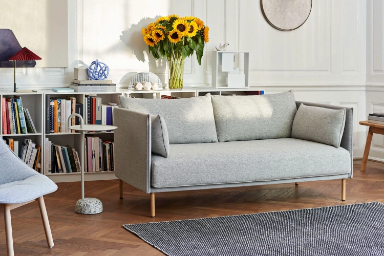 Hay Moiré Kelim - Black 4 Hay Moiré Kelim - Black - Bild 2