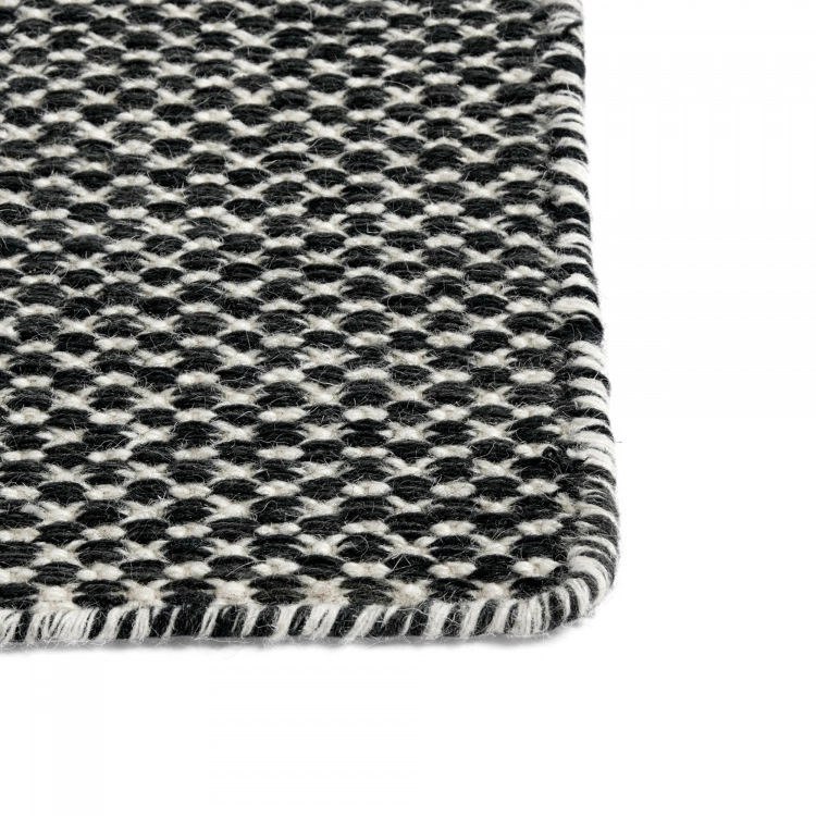 Hay Moiré Kelim - Black 5 Hay Moiré Kelim - Black - Bild 3