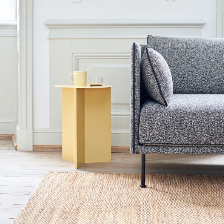 Hay Moiré Kelim - Yellow 6 Hay Moiré Kelim - Yellow - Bild 4