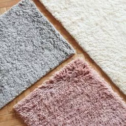 Hay Shaggy Rug - Cream -Plädar & prydnadskuddar affär 10511190r 4