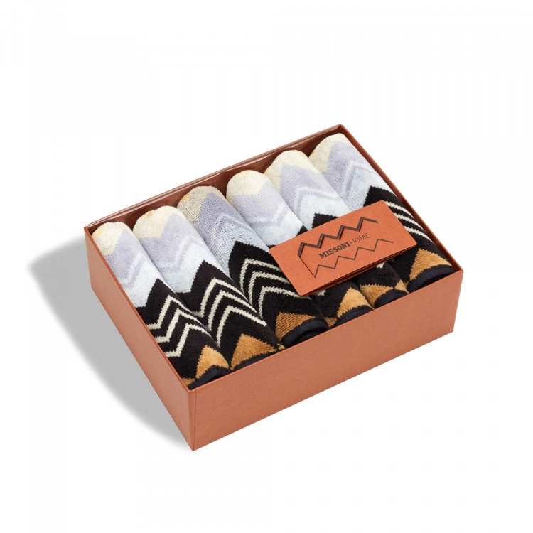 Missoni Home Giacomo Face Towels T160 - 6-pack 3 Missoni Home Giacomo Face Towels T160 - 6-pack