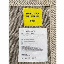Nordiska Galleriet Rugs Solid Wool Matta - Ash Gray 8 Nordiska Galleriet Rugs Solid Wool Matta - Ash Gray -Plädar & prydnadskuddar affär 10626906r 4