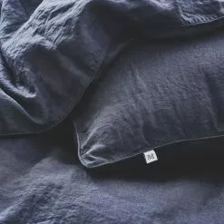 Mille Notti Lino Påslakan Mörkblå -Plädar & prydnadskuddar affär 10645193r 4