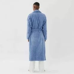 Tekla Classic Bathrobe Marseille -Plädar & prydnadskuddar affär 10655588r 4