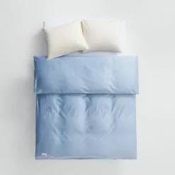 Magniberg Pure Duvet Cover Sateen - Haze Blue -Plädar & prydnadskuddar affär 10659024r 4