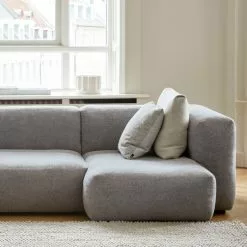 Hay Peas Random - Soft Grey -Plädar & prydnadskuddar affär 10689867r 4