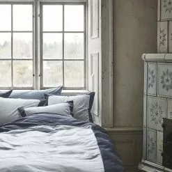 Mille Notti Sobrio Påslakan Ljusblå/Mörkblå -Plädar & prydnadskuddar affär 10692261r 3