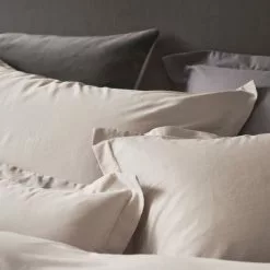 Mille Notti Satina Påslakan Beige -Plädar & prydnadskuddar affär 10692271r 3