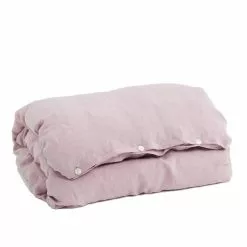 Tekla Linen Duvet Cover Dawn Purple