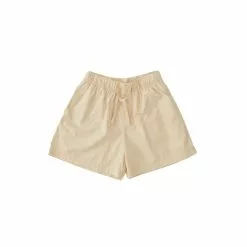 Tekla Poplin Pyjamas Shorts Khaki