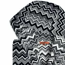 Missoni Home Keith Hooded Bathrobe 601 -Plädar & prydnadskuddar affär 10692614r 3