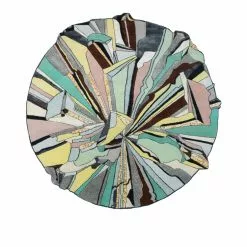 Cc-tapis Super Fake Rug - Round Moon