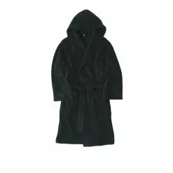 Tekla Hooded Bathrobe Forest Green
