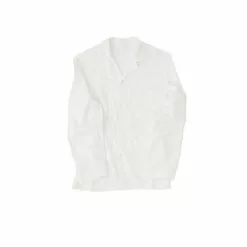Tekla Flannel Sleepwear Shirt Cream White