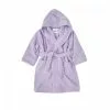 Tekla Kids Hooded Bathrobe Lavender
