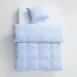 Magniberg Wall Street Duvet Cover Poplin - Light Blue Dots Jacquard -Plädar & prydnadskuddar affär 10696825r 2