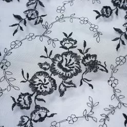 Magniberg Rose Lace Pillow Case - Black -Plädar & prydnadskuddar affär 10696838 5