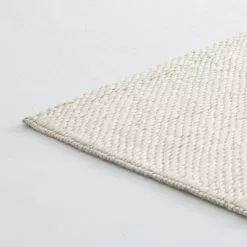 Nordiska Galleriet Rugs Braids Wool Matta - Off White -Plädar & prydnadskuddar affär 10697533r 2