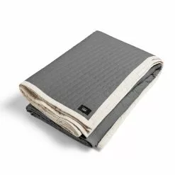 Hay Bias Quilt Charcoal