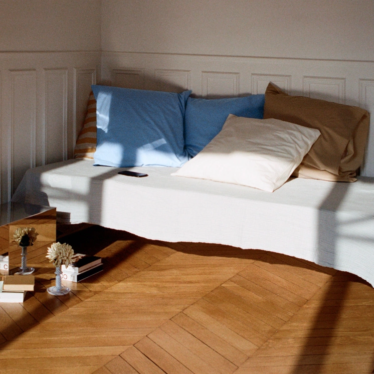 Hay Crinkle Bedspread Grey 4 Hay Crinkle Bedspread Grey - Bild 2