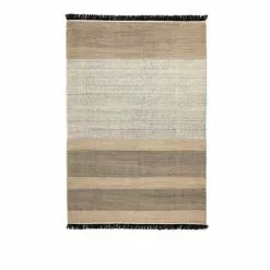 Nanimarquina Tres Stripes Black Rug