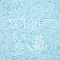 Off-White Man Swim Logo Shower Towel -Plädar & prydnadskuddar affär 10711707 3