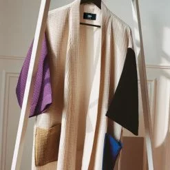 Hay Waffle Bathrobe Cream Multi -Plädar & prydnadskuddar affär 10712023 4